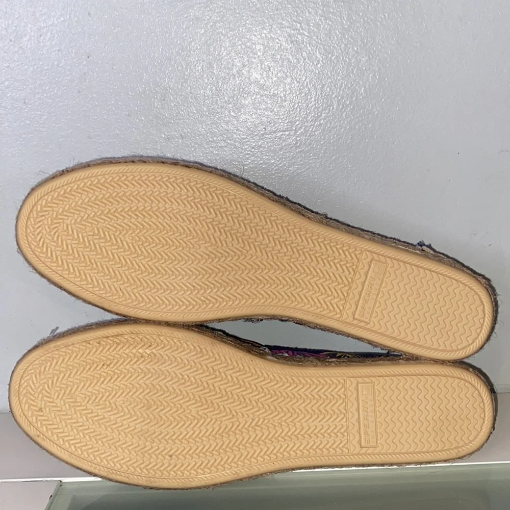 Sperry Katama Cape Espadrille Seaweed Flats Women’s Size 7.5-NWOB